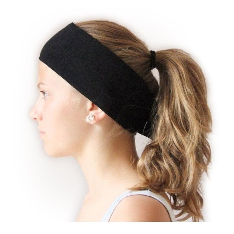 copie de SP Badstof bandeau wit met velcro sluiting