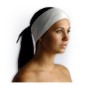 SP Badstof bandeau wit met velcro sluiting